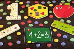 Kuchen zur 100-Jahr-Feier